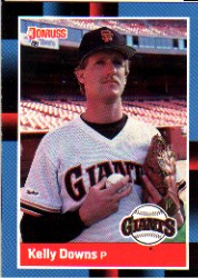 1988 Donruss Baseball Cards    145     Kelly Downs